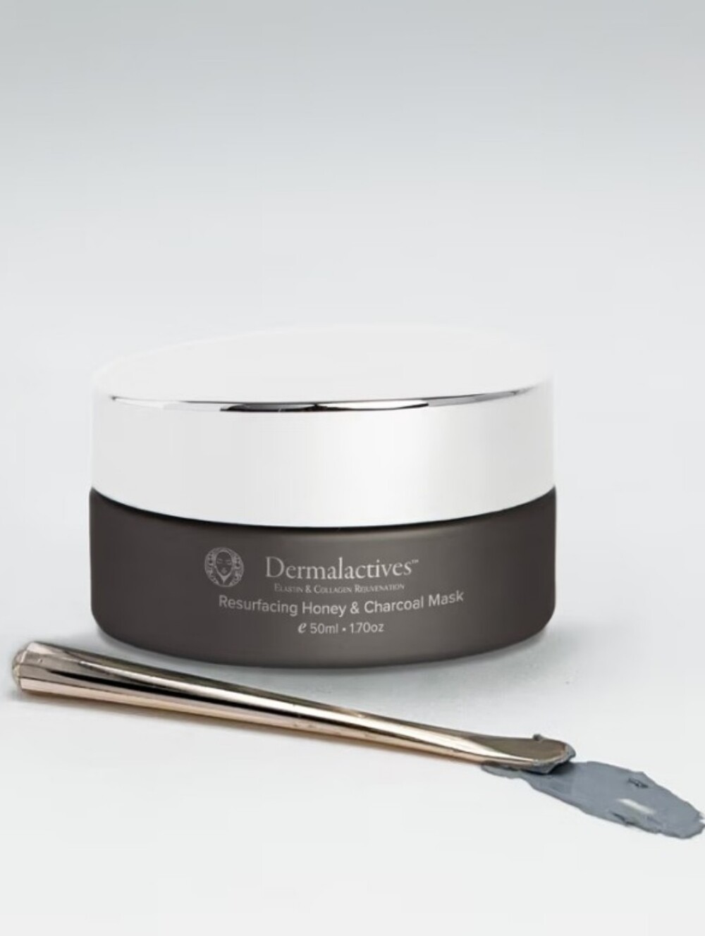 Dermalectives Resurfacing Honey And Charcoal Mask 50ml 1.7oz Anti Aging Collagen